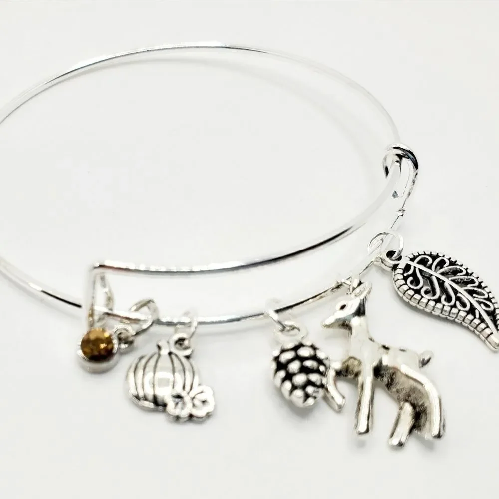 Fall Favorites Adjustable Bangle Bracelets